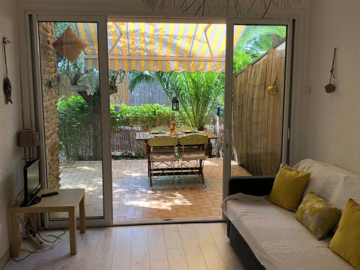 **** Beau T2 De 40 M2, Jardin De 70M2, Au Calme, A 50 Metres De La Plage Ле-Праде Экстерьер фото
